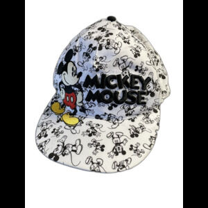 NWT Disney Mickey All Over Print Adult Baseball Embroidered Snapback Hat Cap